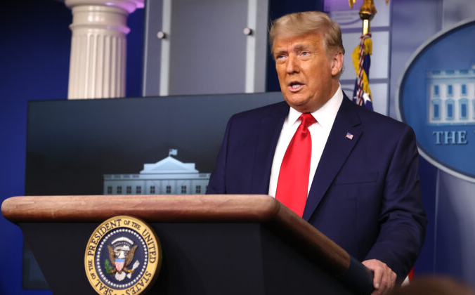 Трамп может победить на выборах, если дело дойдёт до палаты представителей. В истории США так уже было трижды Президент США Дональд Трамп выступает в зале для брифингов в Белом доме в Вашингтоне, 24 ноября 2020 года. Chip Somodevilla/Getty Images