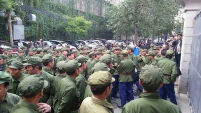 Ветераны требуют помощи от правительства. Пекин. Апрель 2014 года. Фото с epochtimes.com