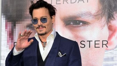 «Превосходство». Джонни Депп на премьере фильма «Превосходство» в Лос-Анджелесе, Калифорния. Фото: FREDERIC J. BROWN/AFP/Getty Images