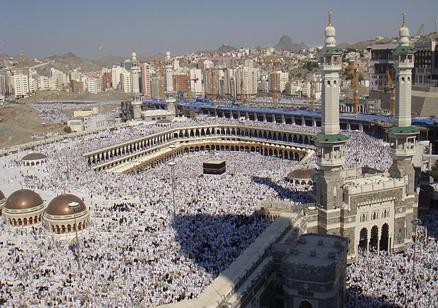 Мечеть аль-Харам и Мекка в XX веке. Al Jazeera English - Al-Haram mosque/ru.wikipedia.org/CC BY-SA 2.0