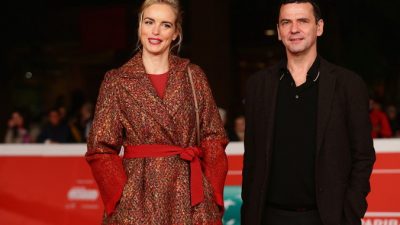 Феникс. Режиссёр и автор сценария Кристиан Петцольд и актриса Нина Хосс  на премьере фильма «Феникс» в Риме, Италия. Фото: Vittorio Zunino Celotto/Getty Images