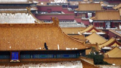 Живописные крыши Запретного города в Пекине после снегопада. Фото: WANG ZHAO/AFP/Getty Images