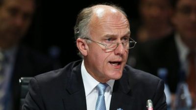 Сенатор Эрик Абец в Мельбурне, Австралия, 10 сентября 2014 года(Graham Denholm / Getty Images)