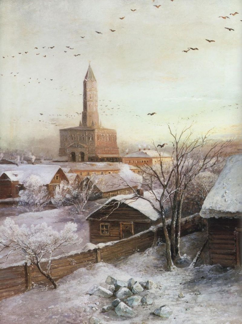 Сухарева башня, картина
