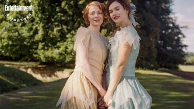 Лили Джеймс и Эмили Бичем в фильме «В поисках любви».
Lily James photo - Twitter Search / Twitter