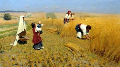 Н. К. Пимоненко. Жатва на Украине. 1896. Фото: wikipedia.org/общественное достояние