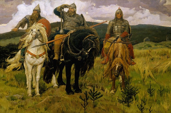 Виктор Васнецов «Богатыри», 1898 год, общественное достояние