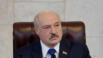 FILE PHOTO: Belarusian President Alexander Lukashenko delivers a speech in Minsk, Belarus May 26, 2021. Press Service of the President of the Republic of Belarus/Handout via REUTERS//File Photo