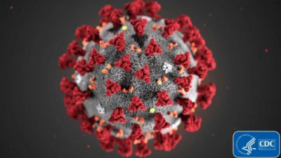 Частица COVID-19, предоставленная Центрами по контролю и профилактике заболеваний. CDC / TNS