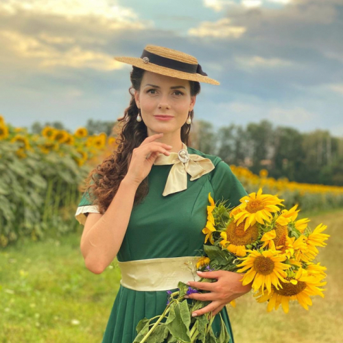 Одежда XIX века для учителя танцев с Украины