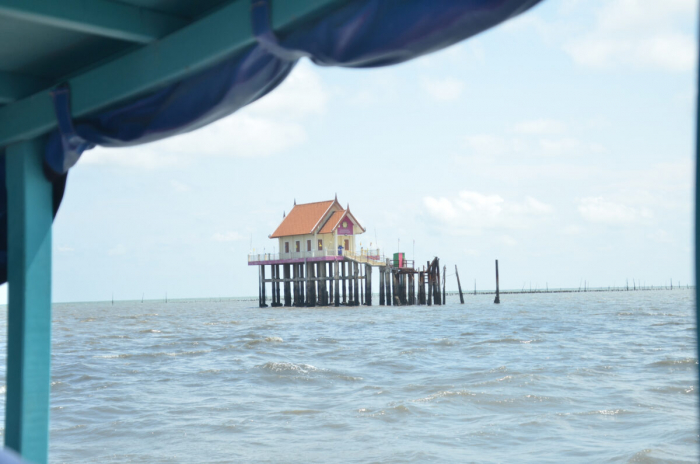 храм, киты, море