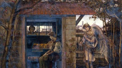 Джон Мелуиш Струдвик «Золотая нить», 1885 год/ общественное достояние