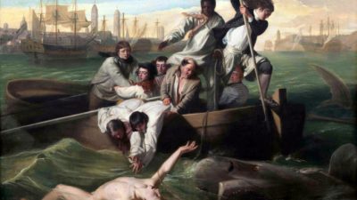 Джон Синглтон Копли «Брук Уотсон и акула», 1778 год/ общественное достояние