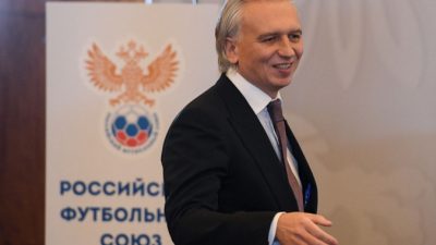 Глава Российского футбольного союза Александр Дюков (Photo credit should read KIRILL KUDRYAVTSEV/AFP via Getty Images)