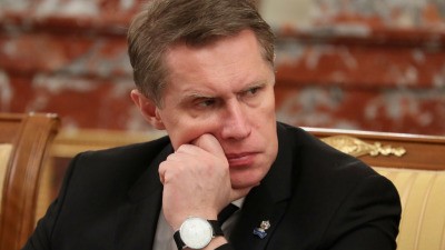 Министр здравоохранения России Михаил Мурашко на заседании нового кабинета министров под председательством премьер-министра Михаила Мишустина в Москве 21 января 2020 г.