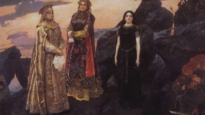 Виктор Васнецов «Три царевны подземного царства», 1884 год/общественное достояние