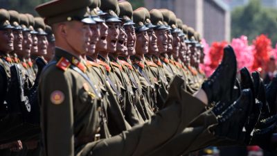 парад в КНДР