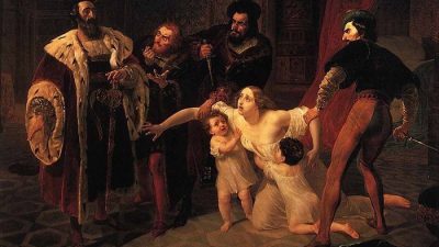 Карл Брюллов «Смерть Инессы де Кастро», 1834 год. (Фото: 
 ru.wikipedia.org/ Public Domain)