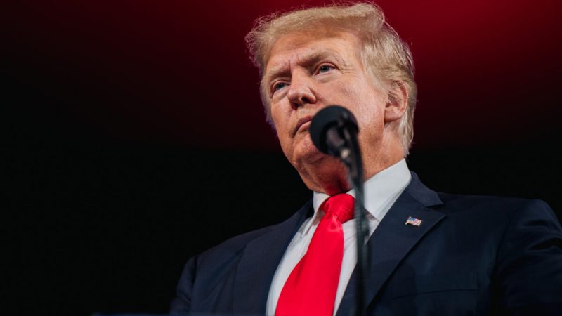 Бывший президент Дональд Трамп на Консервативной конференции политических действий (CPAC) в Далласе, штат Техас, 11 июля 2021 г. (Brandon Bell / Getty Images) 