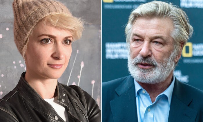(Слева) Галина Хатчинс на приёме режиссёров SAGindie Sundance в кафе Terigo в Парк-Сити, штат Юта, 28 января 2019 г. Fred Hayes / Getty Images for SAGindie; (Справа) Председатель Международного кинофестиваля в Хэмптоне Алек Болдуин на мировой премьере документального фильма National Geographic «Первая волна» в Ист-Хэмптоне, штат Нью-Йорк, 7 октября 2021 г. Mark Sagliocco/Getty Images for National Geographic