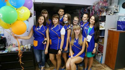 волонтёры