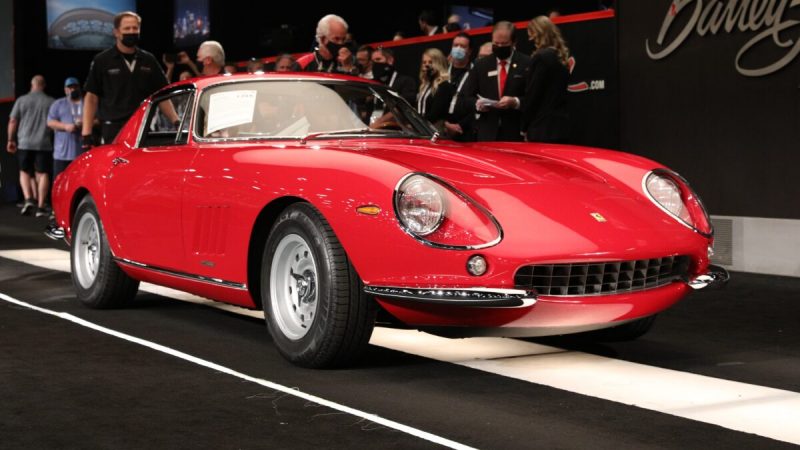 Ferrari 275 GTB4 1967 года выпуска. Фото любезно предоставлено Барреттом-Джексоном (Barrett-Jackson)