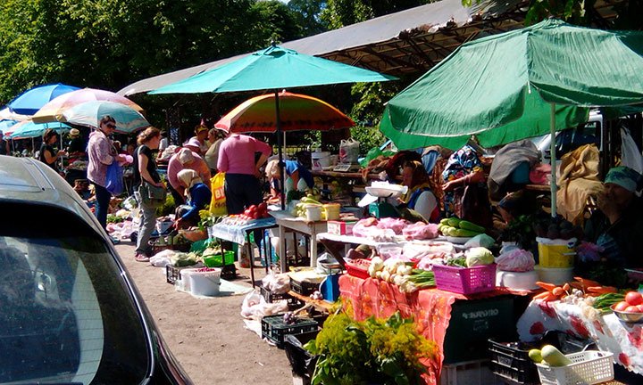 Продовольственный рынок. Фото: i-visti.com/