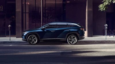 Профиль Tucson. (Предоставлено Hyundai.)