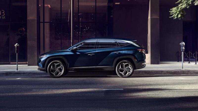 Профиль Tucson. (Предоставлено Hyundai.)