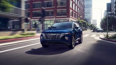2022 Hyundai Tucson. (Предоставлено Hyundai.)