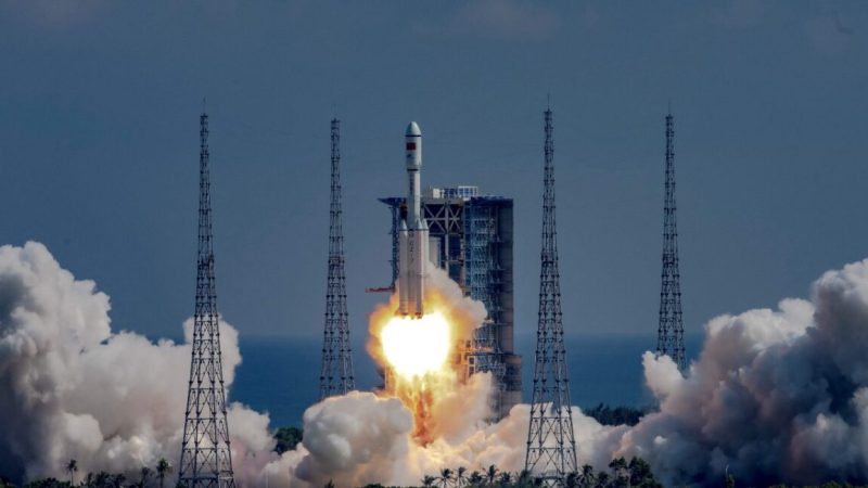Спутниковая навигационная система BeiDou на выставке в Национальном музее Китая в Пекине 27 февраля 2019 г. Фото: WANG ZHAO/AFP via Getty Images
