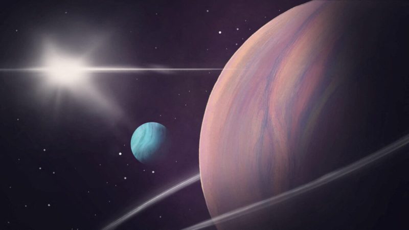 Астрономы обнаружили планету, похожую на луну, за пределами Солнечной системы Луна, диаметр которой примерно в 2,6 раза больше диаметра Земли, вращающаяся вокруг большой газовой планеты-гиганта в другой солнечной системе, расположенной на расстоянии около 5700 световых лет от нашей Солнечной системы. (Helena Valenzuela Widerstrom/Handout via Reuters)
