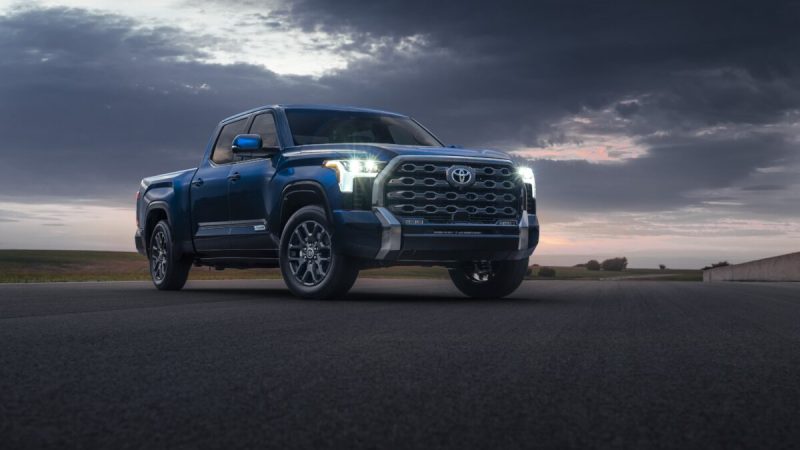 Toyota Tundra 2022 года (Courtesy of Toyota.) 