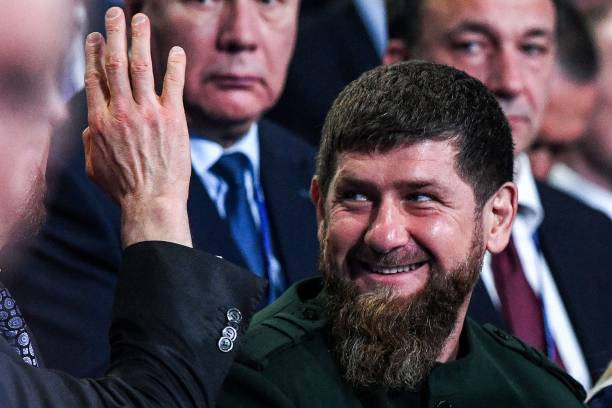 Кадыров считает, что Украину надо «забирать» Глава Чеченской Республики Рамзан Кадыров на пленарном заседании 18-го съезда партии «Единая Россия». Фото: KIRILL KUDRYAVTSEV/AFP via Getty Images)