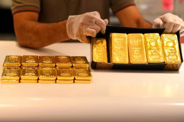 Россияне купили рекордный объем слитков и монет с 2014 года. Фото: Getty Images