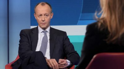 удущий председатель Христианско-демократического союза (ХДС) Германии Фридрих Мерц.. Фото:  Jens Krick - Pool/Getty Images