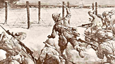 Британские войска вступают в Эль-Кут, сентябрь 1915 г.| Архив исторических изображений / Alamy Stock Photo