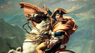 Портрет Наполеона Бонапарта работы Жака-Луи Давида. (Общественное достояние)