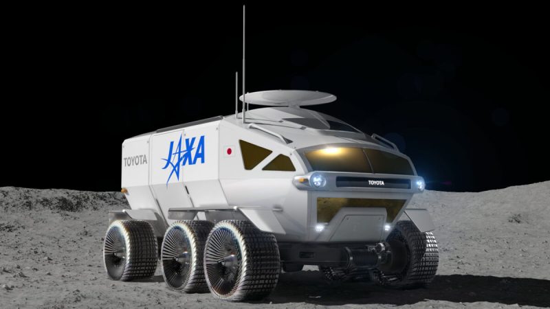 Транспортное средство Lunar Cruiser, предназначенное для исследования лунной поверхности. Фото: Toyota Motor Corp. via AP 