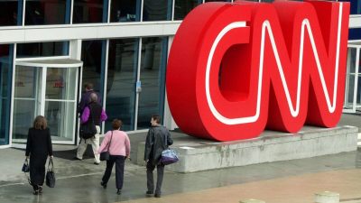Центр CNN в Атланте, штат Джорджия. Фото: Ric Feld/AP Photo
