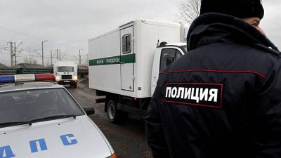 Полиция. России. (OLGA MALTSEVA/AFP via Getty Images)