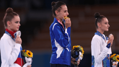 Израильтянка Линой Ашрам, победительница ОИ в Токио. Фото: olympics.com/ru