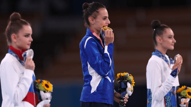Израильтянка Линой Ашрам, победительница ОИ в Токио. Фото: olympics.com/ru