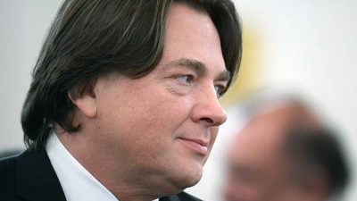 Генеральный директор российского государственного телеканала «Первый канал» Константин Эрнст. Фото: ALEXANDER NEMENOV/AFP via Getty Images