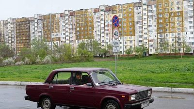 Автомобиль «Лада», хорошо известный в бывшем СССР. Фото: DANIEL MIHAILESCU/AFP via Getty Images