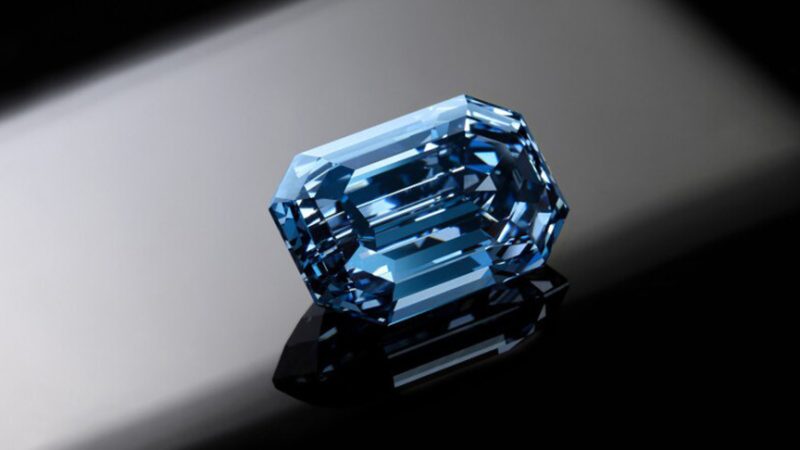 Бриллиант Голубой Де Бирс. Фото: sothebys.com