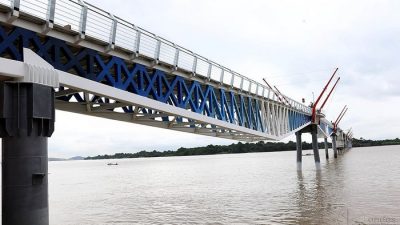 Россия завершила строительство своей части моста через Амур в Китай. (Agencia de Noticias ANDES/commons.wikimedia.org/CC BY-SA 2.0)