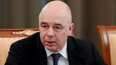 Министр финансов России Антон Силуанов на совещании в Москве 12 марта 2020 г. (Sputnik/Dmitry Astakhov/Pool via Reuters)
