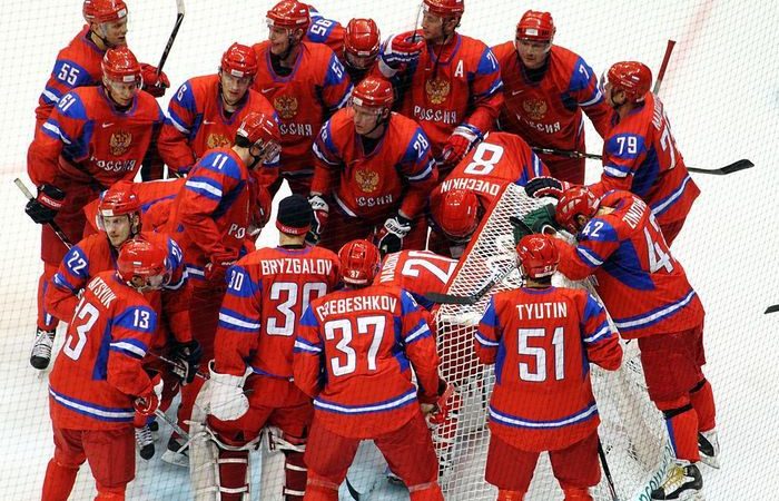 Россия против Латвии на Олимпиаде-2010 в Ванкувере. (Chase N/commons.wikimedia.org/CC BY-SA 2.0)