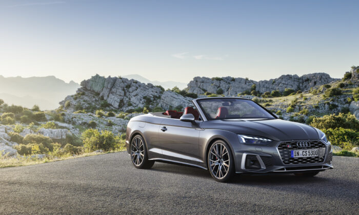 2022 Audi S6 кабриолет. (Предоставлено Audi)